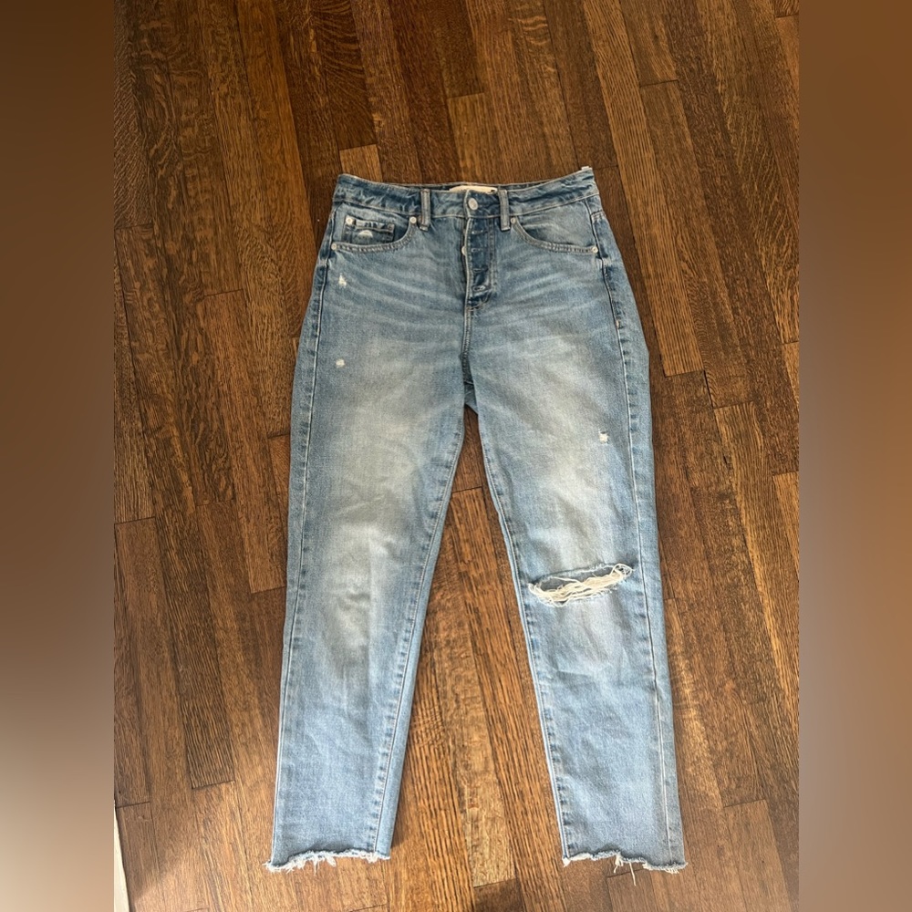 Garage button up jeans